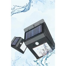 Uslucan Alışveriş Güneş Enerjili Sensörlü Duvar Lambası Bahçe Lamba Suya Dayanıklı Bahçe Aydınlatma