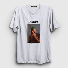 Presmono  Beyaz Blond Müzik Frank Ocean T-Shirt