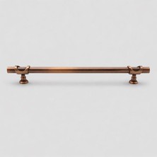 Arsin Düz Soft Parlak Antik Bakır Çekmece Kulp 224 mm Modern Metal Dolap Kulbu Mutfak Banyo Gardırop