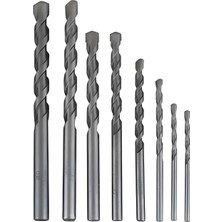 Beton Delme Matkap Ucu Set 8 'li Paket Betonarme Prekast Duvar Delme 3 4 5 6 7 8 9 10 mm Çap