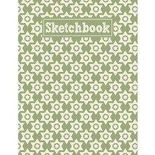 Sketchbook: 8.5 x 11 Notebook For Creative Drawing And Sketching Activities With Geometric Stars Themed Cover Design