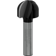 Bosch Aksesuarı 2608628370 Oyuklu Freze Ç 8 Mm, R1 10 Mm, Çap 20 Mm, L 12,7 Mm, G 46 mm