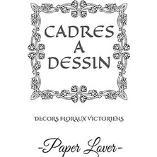 Cadres A Dessın: Décors Floraux Et Vıctorıens