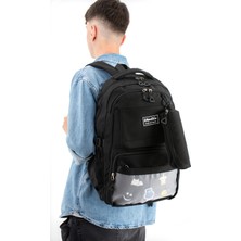 Ventis Qualty – Okul Çantası Su Geçirmez Klinkır Kumaş Unisex Sırt Çantası Model (7d)