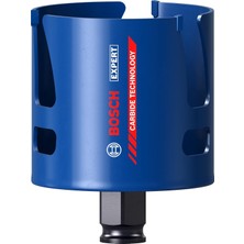 Bosch Professional 1x Expert Construction Material Delik Açma Testereleri (Yumuşak Ahşap, Sunta, Tuğla, Yumuşak Döşemeler, Fiber Plastik Gfk, Cfk, Ø 68 Mm, Aksesuar Darbeli Matkap/vidalama)