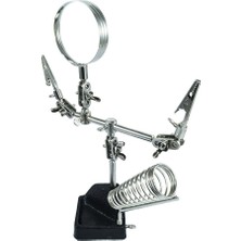 Prodigital-Magnifier Lupenhalterung Lehim Tutacak Içerik Vergroesserungslinse Lehim Tutucu Elektroloeten Için ve 2 Ayarlanabilir Zangen