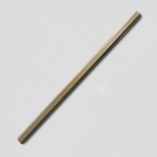 Toros Çizgili Soft Antik Sarı 320 mm Metal Kaplama Çekmece Dolap Kulp Modern Tasarım