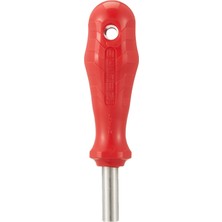 Izeltaş 4785196330 Manyetik Bits Tutucu Tornavida Kısa, Kırmızı, 6.3X30