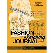 Portfolio Style Fashion Design Sketching Journal For Womenswear Projects. Croquis Style "sabrina": Design Notebook, Fashion Sketchbook, Creative Organizer: All-In-One Fashion Project Workbook