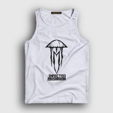 Presmono  Beyaz Logo Müzik Infected Mushroom Atlet