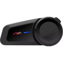 Hsc Bilişim Powermaster M2 Motosiklet Bluetooth Intercom Kulaklık 6 Kişi Destekli