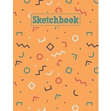 Sketchbook: 8.5 x 11 Notebook For Creative Drawing And Sketching Activities With Unique Geometric Themed Cover Design