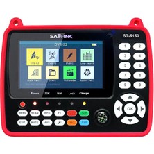 Hsc Bilişim Satlink ST-5150 Combo Dvb-S/s2/c/t/t2 - 4.3’’ Ekranlı Görüntülü Full Hd Uydu Yön Bulucu