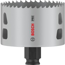 Bosch 1 x Pro Multi Material Power Change Plus Delik Testeresi (Yumuşak Ahşap, Alçıpan Duvar Için, Çap 76 Mm, Profesyonel Aksesuar Matkap)