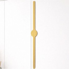 Saral Çizgili Mat Altın Çekmece Kulp 800 mm Gardrop Dolap Kapı Kolu Uzun Metal Mobilya Aksesuarı