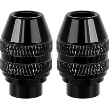 2 Adet 4486 Çok Chuck Dremel Için 0.4-3.2mm Çok Hızlı Değişim Anahtarsız Chuck Yedek Aksesuarları Dremel 4486 Döner Araçları 4000 3000 395 8200 7700