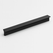 Foça 320 mm 32 cm Siyah Metal Kulp Modern Mobilya Çekmece Dolap Kapak Kulpları Mutfak Dolabı Kulp