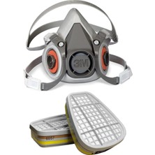 Moontime Alaçatı 6200 Yarım Yüz Maske + 6057 Abe1 Filtre Seti