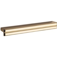 System 9255 Çizgili Modern Kulp Gold Renk 160 mm Çok Renkli