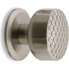 BADEM10 Kestila Nikel Saten Kapı Tokmağı Topuzu Kolu Metal Tokmak