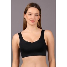 Mısırlı New Bra Desteksiz Hayalet Bralet Sütyen Siyah
