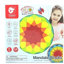 Classic World Ahşap Mandala Bulmaca