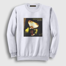 Z zepplin Presmono  Beyaz Vicious Delicious Infected Mushroom Sweatshirt