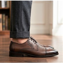 Klasik Erkek Ayakkabı Leosteps Brown Pristine