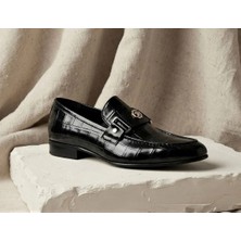 Klasik erkek Ayakkabı Losteps Black Conflate