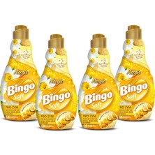 Bingo Soft Konsantre Çamaşır Yumuşatıcısı Nergis 1440 ml x 4 Adet
