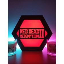 Moontime Alaçatı Red Dead Redemption Iı 2 Masaüstü Dekoratif Lamba