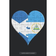 Planner: Scottish Nicaraguan Flag United Heart Jigsaw Puzzle Flags Of Scotland Nicaragua