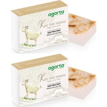 Agarta El Yapımı Doğal Sabun, Keçi Sütü, 150 G, 2 Li Set