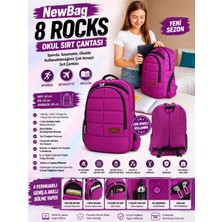 New Bags Okul Sırt Çantası-8 Rocks
