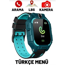Moontime Alaçatı Ekmekteknem S3 Lbs Takipli Sım Kartlı Kameralı Akıllı Çocuk Saati Yeşil