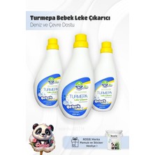 Turmepa Bebek Leke Çıkarıcı 1000 ml x 3 ve Rosie Pamuk