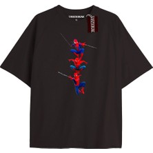 Tarzsokak Spider-Man Gazete Baskı Model No Way Home Tshirt