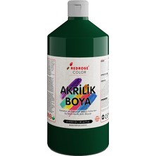 Red Rose Koyu Yeşil Akrilik Boya 1000 gr