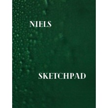 Nıel's Sketchpad: 200 Pages Sketch Sheets, 8.5INCHESX11INCHES