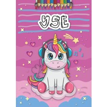 Yse: Livre De Coloriage Personnalisé Pour Yse | Licorne | Cadeau D'anniversaire Pour Fille ... | 4 À 8 Ans | 25 Motifs De Licorne Avec Le Prénom Yse, Grand Format A4 (21 x 29.7 Cm)