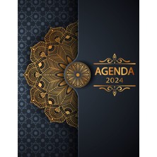 Independently Published Agenda 2024: Semainier 1 Semaine Sur Deux Pages,12 Mois De Janvier À Décembre 2024, Format A4. (French Edition)