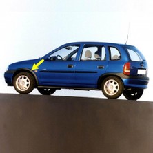 Sol Ön Çamurluk Ağzı Plastik Dodik 1101863 Opel Corsa B ile Uyumlu 1993-2000