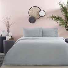 Basic Standart Pamuk Nevresim Takımı, Antrasit, Queen Size