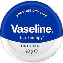 Vaseline Lip Therapy Yumuşatıcı Dudak Kremi Original 20 G