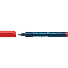 Schneıder Maxx 130 Yuvarlak Uç Permanent Markör 1-3 mm Kırmızı