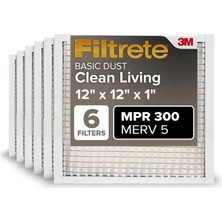Filtrete Temizleyin Living Filtre, BD10-6PK-2E