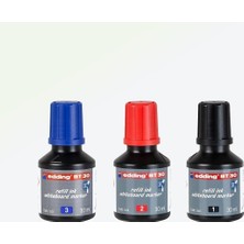 Edding Mürekkep 30 ml (EBT30) 3'lü Set Edding3'lüset Tkm Edding-3'lüset