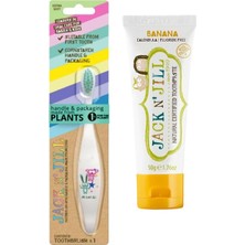 Jack N' Jıll Jack N Jill Doğal Diş Bakım Seti (Bunny&koala Diş Fırçası + Muz Aromalı Diş Macunu 50G)