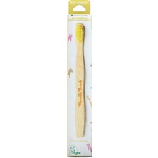 The Humble Co. Brush Çocuk Bambu Diş Fırçası Ultra Soft Sarı 1 Paket(1 x 0.1 G)