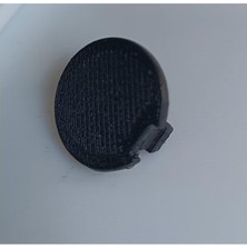 Kapı Vida Kapağı, Renault Clio 4 ile Uyumlu, Siyah, Plastik Koruyucu Tapa 4 Adet